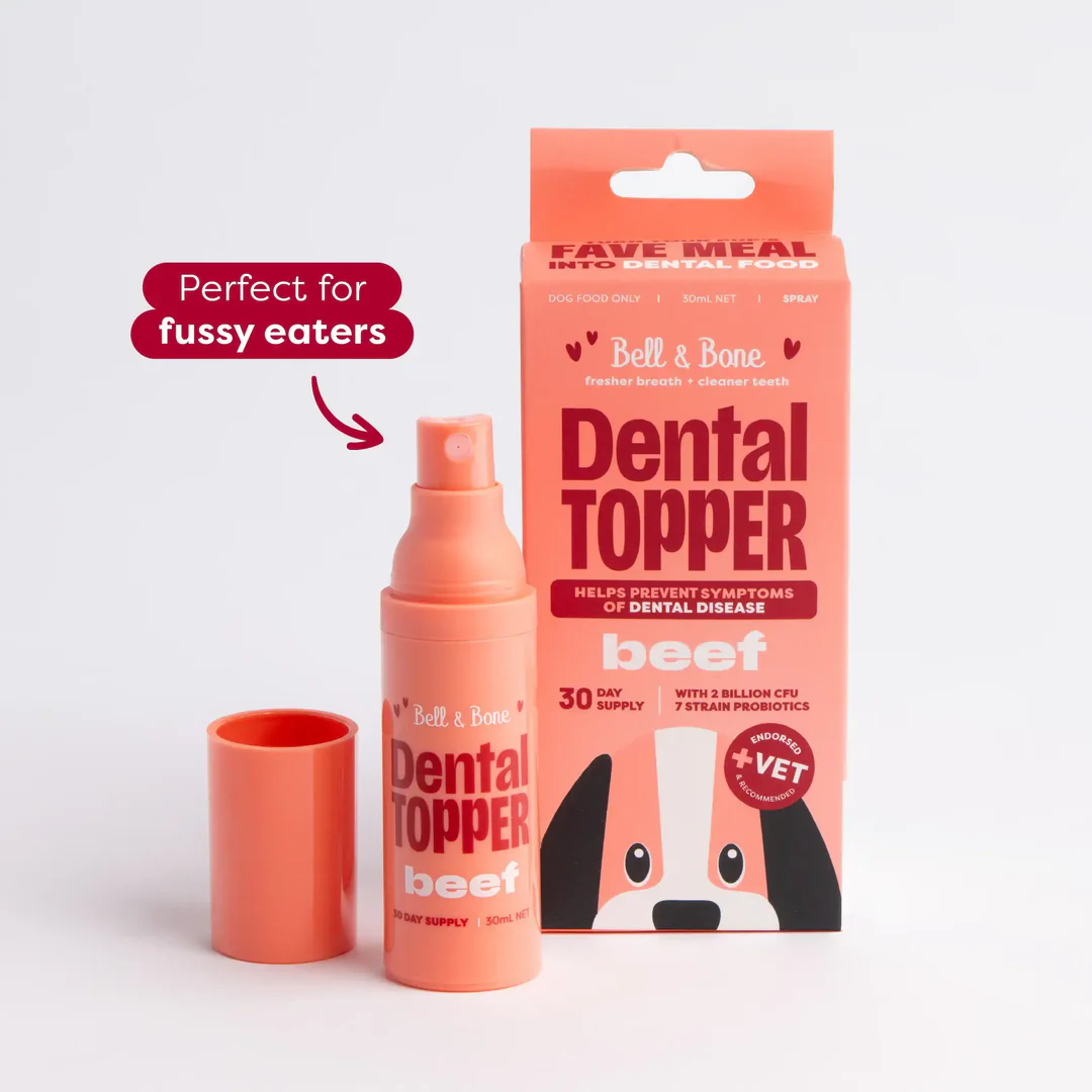 Bell & Bone Dog Dental Topper - Beef 30ml