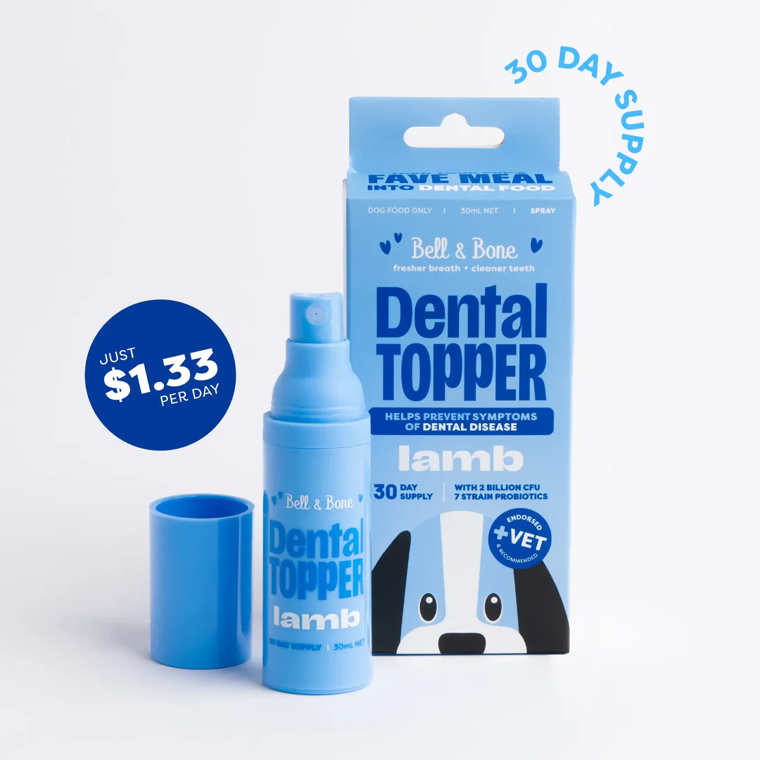 Bell & Bone Dog Dental Topper - Lamb 30ml
