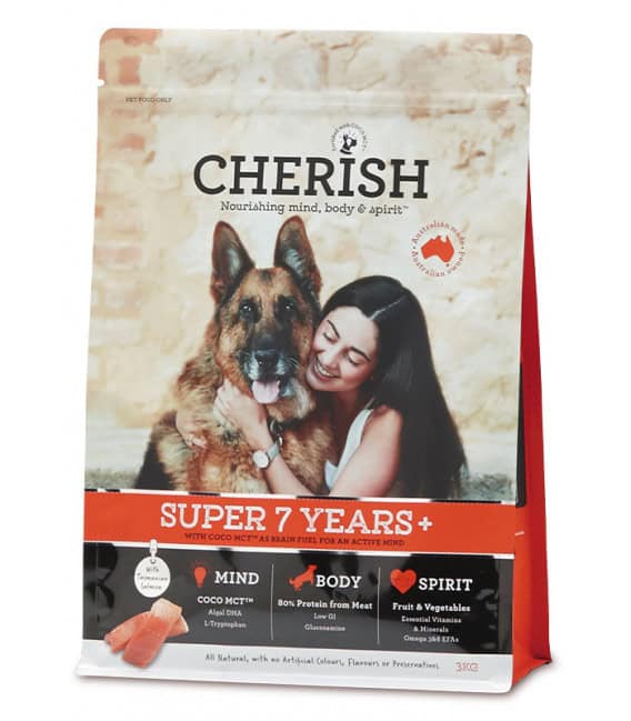 Cherish Super 7 years+ Adult Dog Food