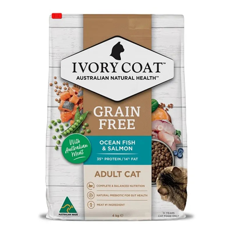 Ivory Coat Grain Free Adult Cat Ocean Fish & Salmon