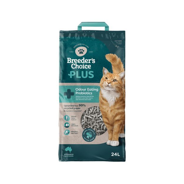Breeder's Choice Plus Probiotic Litter For Cats