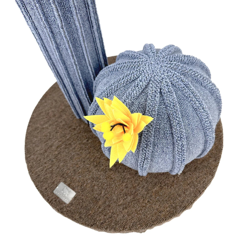 Cattitude Cat Scratch Post Blue Torch Cactus