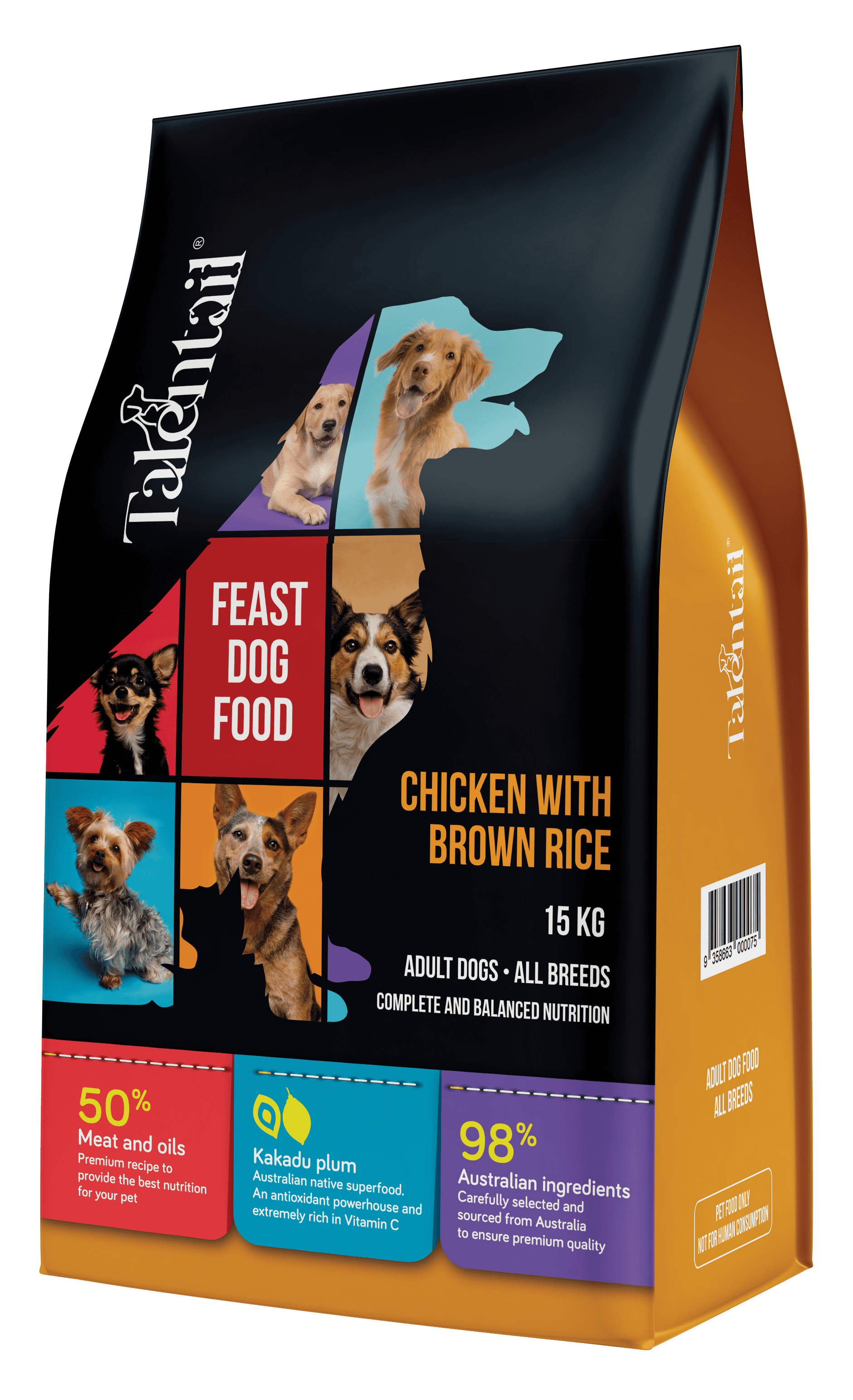 Talentail Premium Chicken with Brown Rice Dog Food