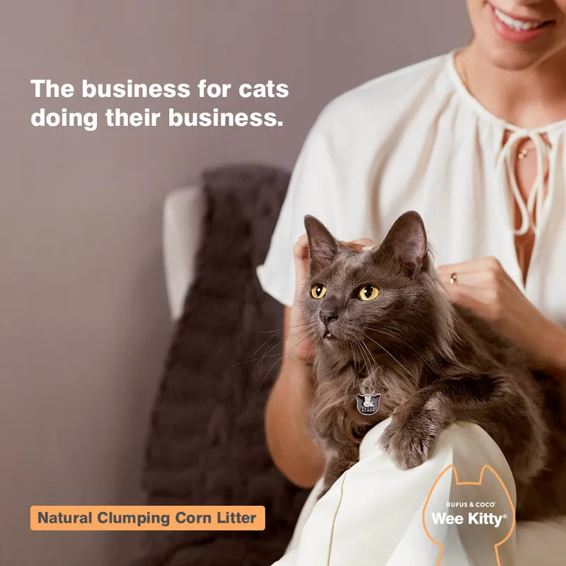 Wee Kitty Natural Clumping Corn Litter