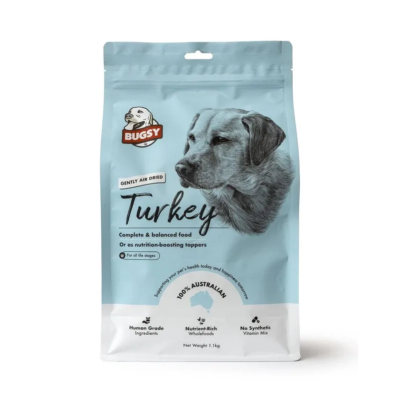 Bugsy's Air-Dried Turkey For Dogs