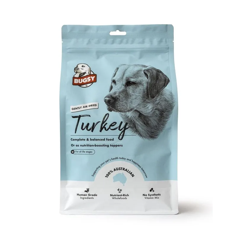 Bugsy's Air-Dried Turkey For Dogs