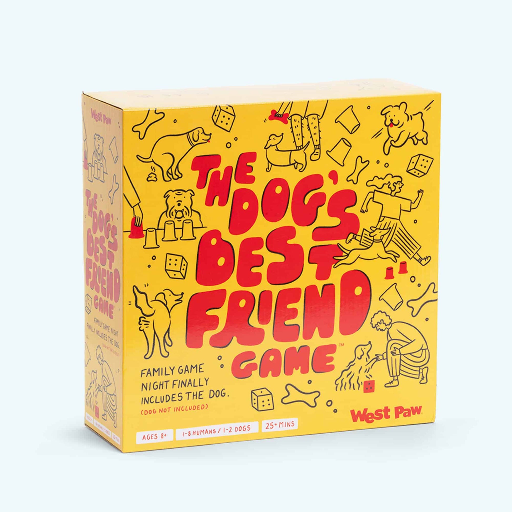 West Paw The Dog's Best Friend Board Game Dog Toy