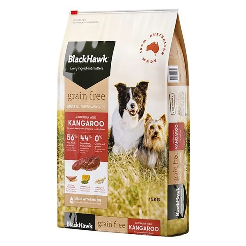 Black Hawk Grain Free Kangaroo Adult Dog Food