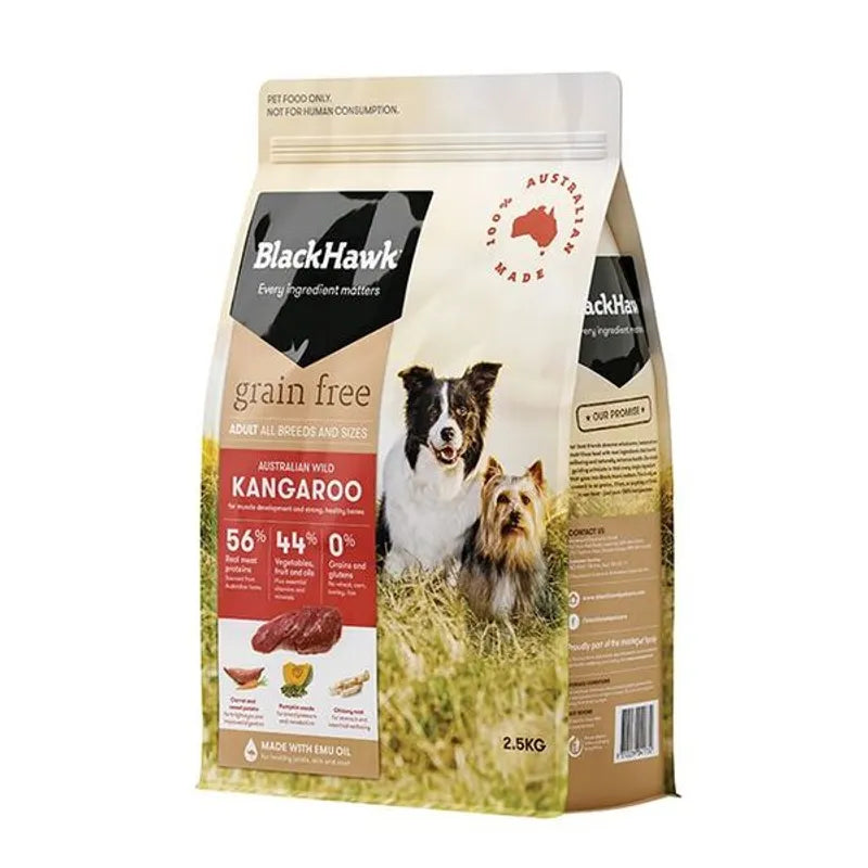Black Hawk Grain Free Kangaroo Adult Dog Food