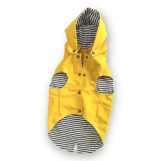 Dogue Essential Dog Raincoat - Yellow 50cm