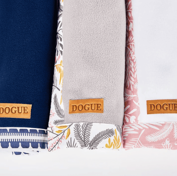Dogue Wildflower & Coastal Chic Dog Blanket Grey