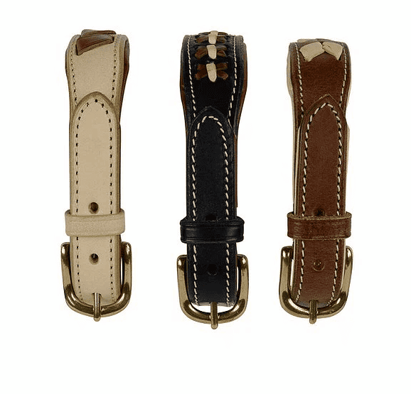 Dogue Leather Man Dog Collar - Brown XS/35cm