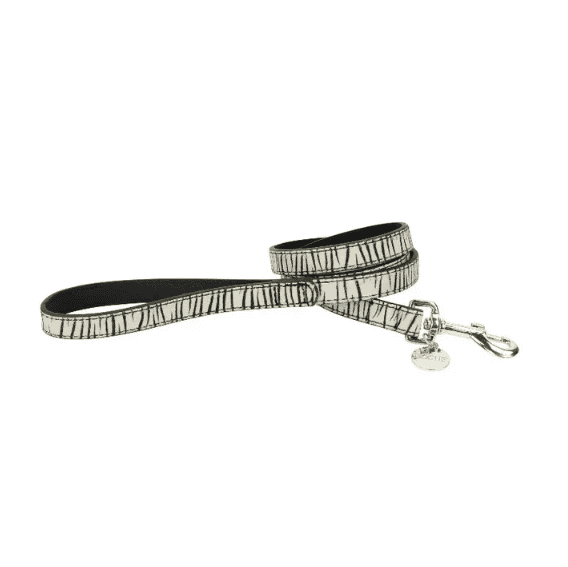 Dogue Leather Animal Print Dog Lead