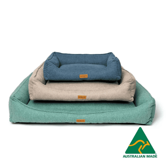 Dogue Luxe Dog Bed - Aegean Blue