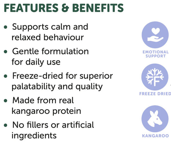 Natural Animal Solutions Freezed Formed Calm Health Bites