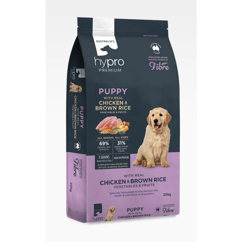 Hypro Premium Chicken and Brown Rice Puppy Dog food