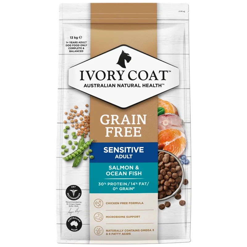 Ivory Coat Adult Dog Grain Free Salmon & Ocean Fish