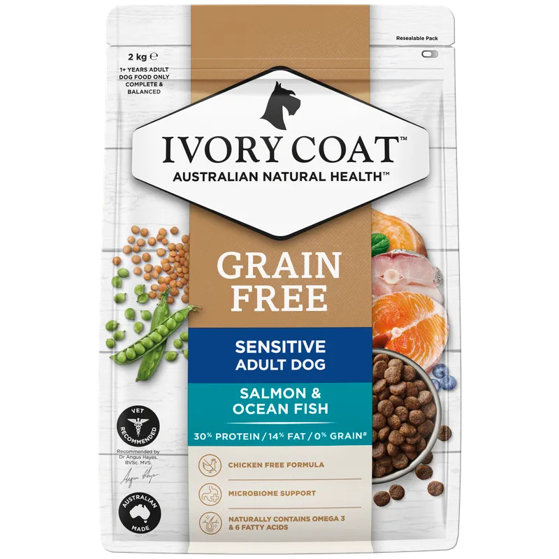 Ivory Coat Adult Dog Grain Free Salmon & Ocean Fish