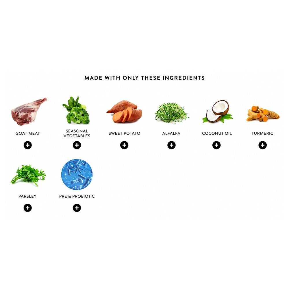Meals For Mutts Single Meat Protein Grain and Gluten Free Dog Food - Goat