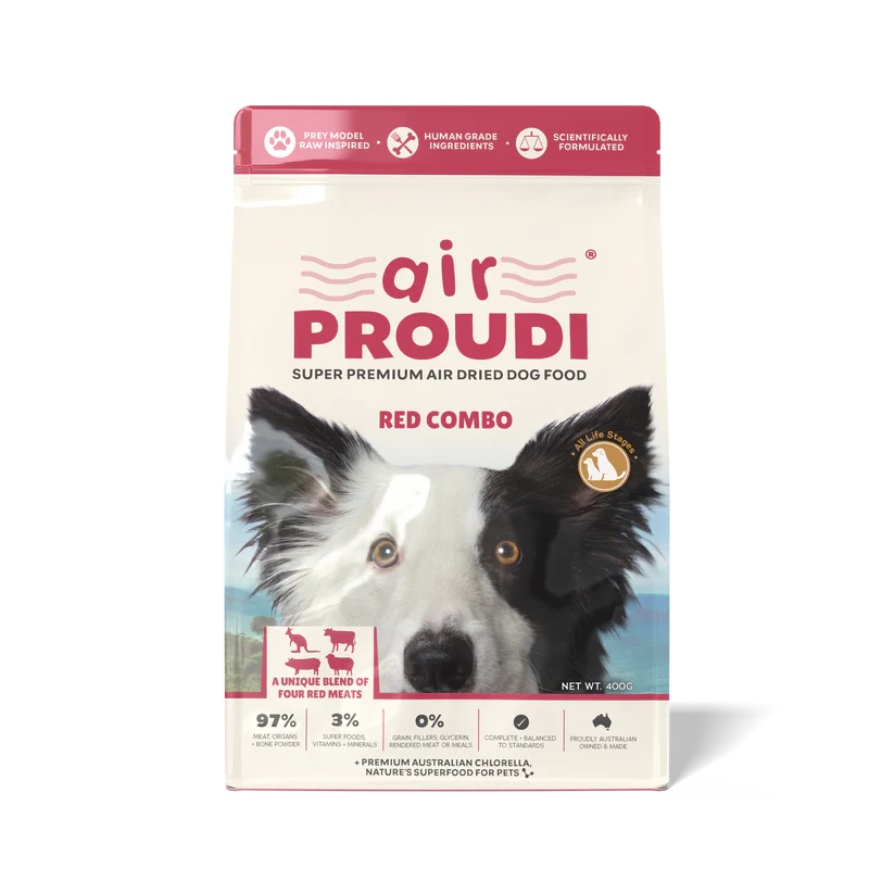 Proudi Premium Air-dried Red Combo Dog Food