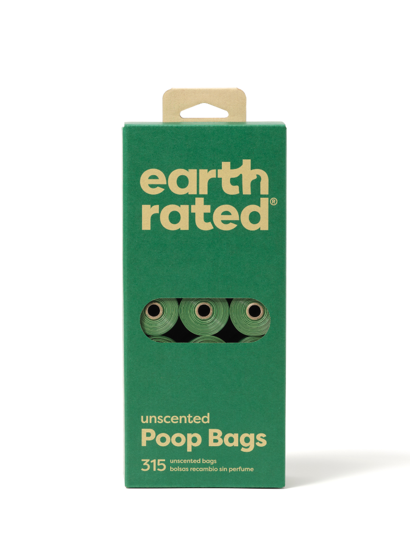 Earth Rated Dog Poop Bags on refill rolls