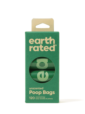 Earth Rated Dog Poop Bags on refill rolls
