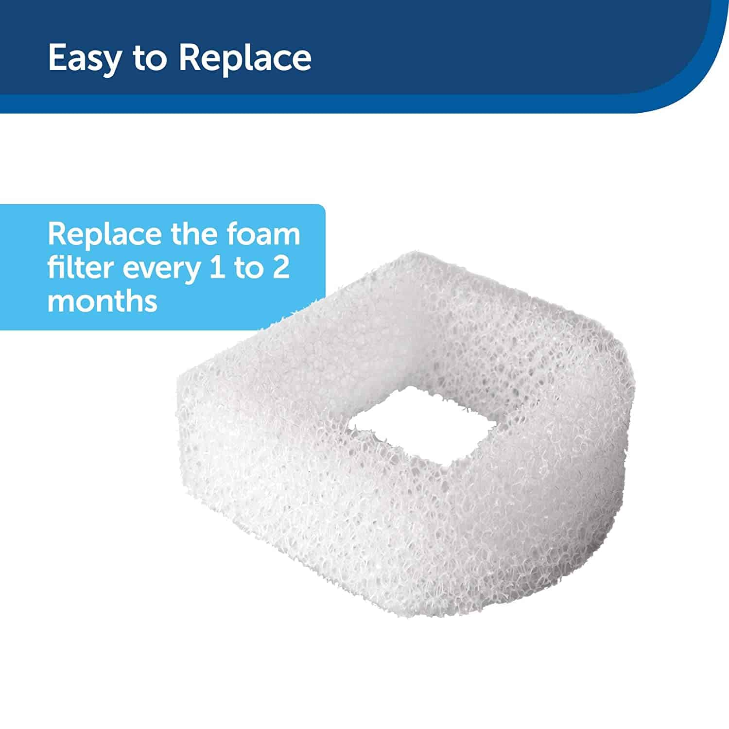 PetSafe Drinkwell Replacement Foam Filter (Pack of 2)