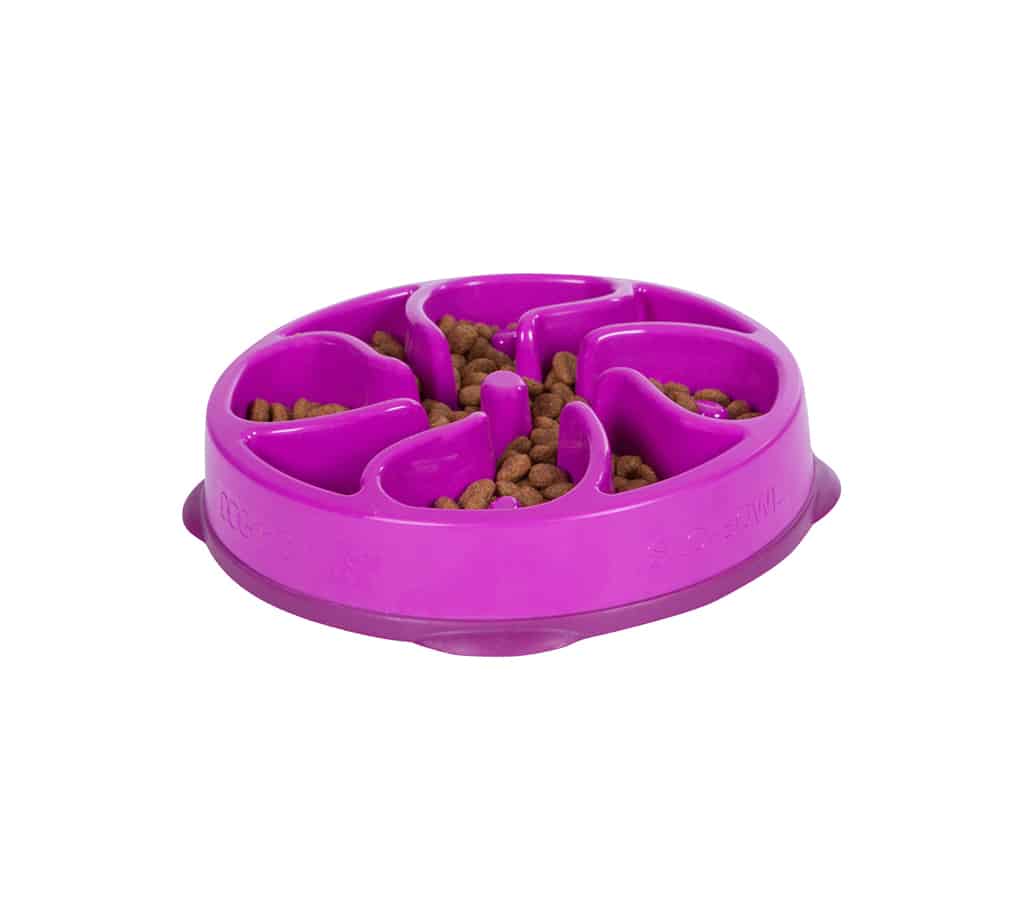 Outward Hound Fun Feeder Mini Purple