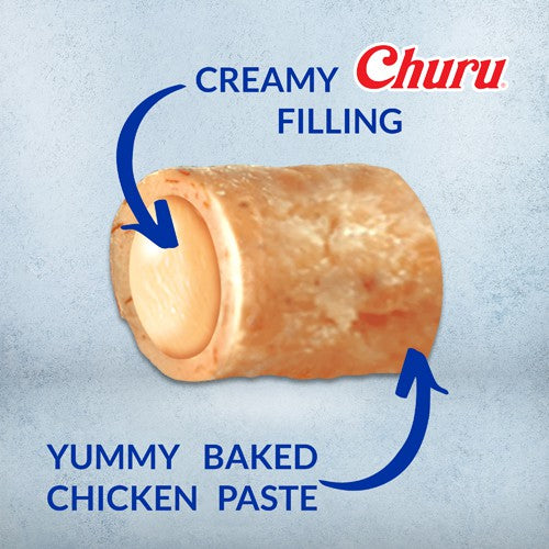 Inaba Churu Chicken and Salmon Bites 8Pk 96g