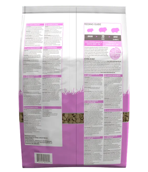 Science Selective Food Guinea Pig Junior 1.5kg