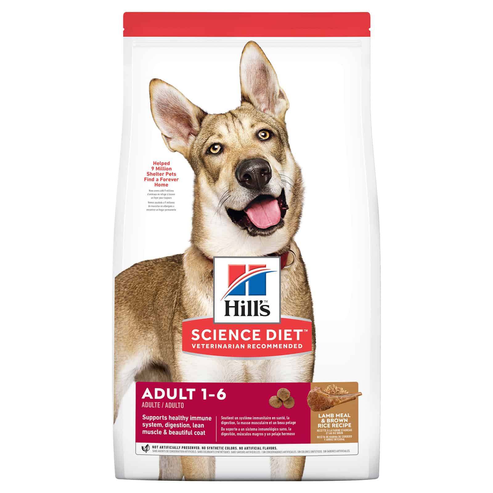 Hills Science Diet Dog Adult 1-6 Lamb and Rice 14.97kg