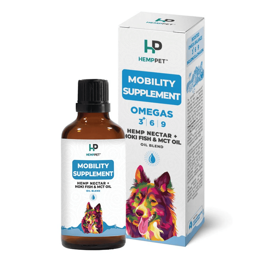 HempPet Mobility Supplement Hemp Oil Blend for Dogs - 100ml