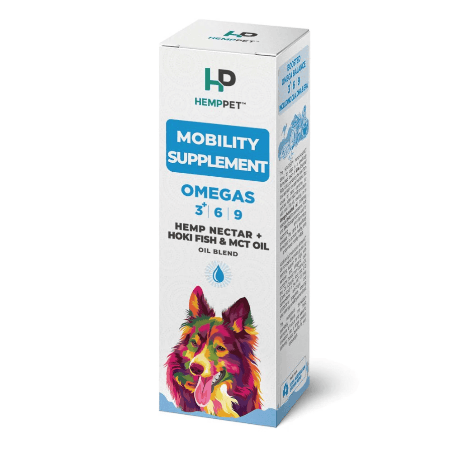 HempPet Mobility Supplement Hemp Oil Blend for Dogs - 100ml