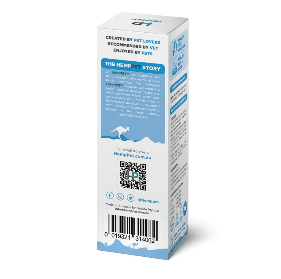 HempPet Mobility Supplement Hemp Oil Blend for Dogs - 100ml