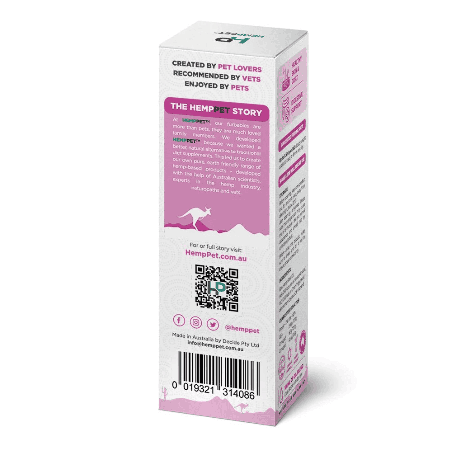 HempPet Hemp Oil Blend with Hoki Fish & MCT Oil for Cats -100ml