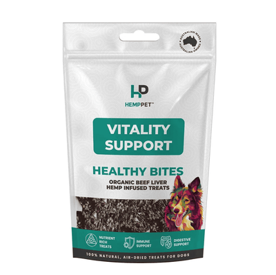 HempPet Organic Beef Liver Treats 80g (Clearance)