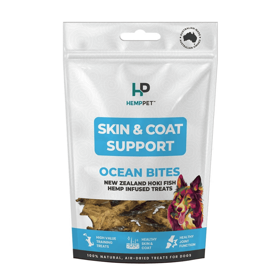 Hemp Treats New Zealand Hoki Fish For Dogs - 70g