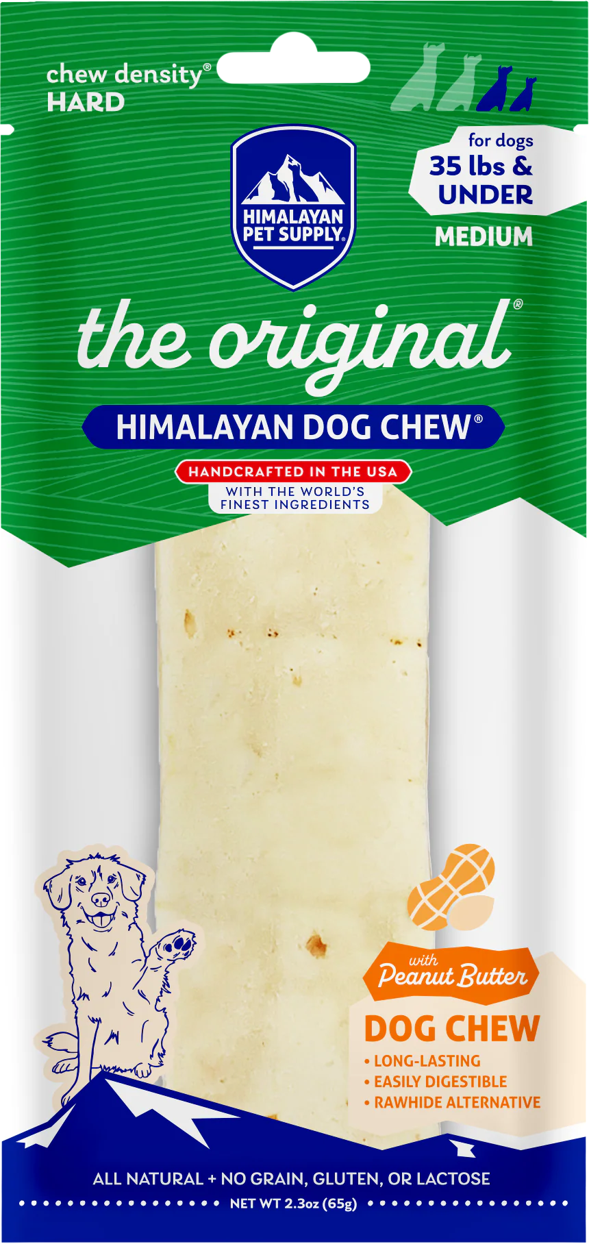 Himalayan Dog Chew - Peanut Butter