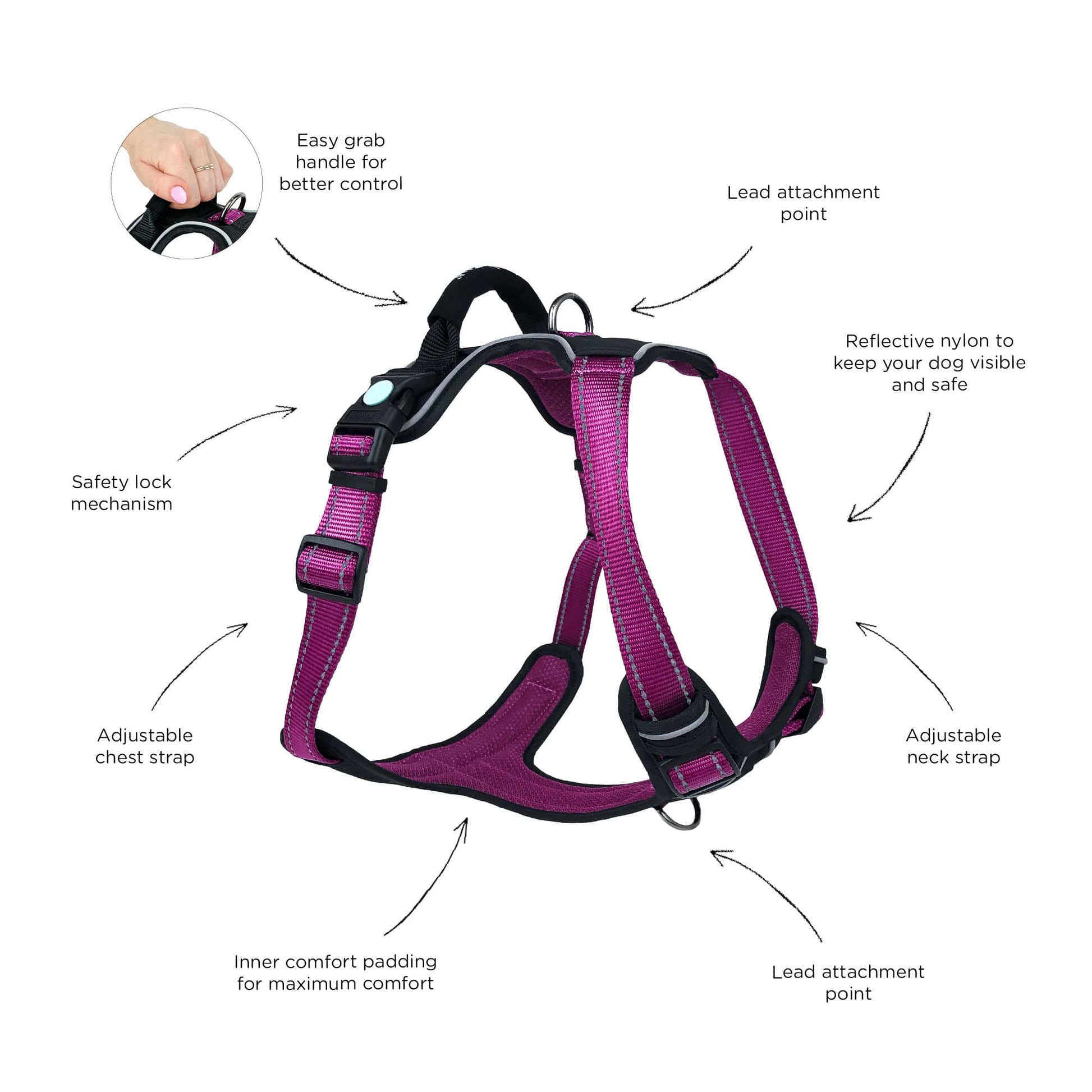 Huskimo Dog Harness Ultimate - Aurora