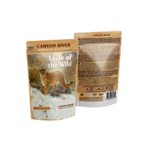 Taste of the Wild Canyon River Chunks in Gravy Wet Cat Food 85G x 12