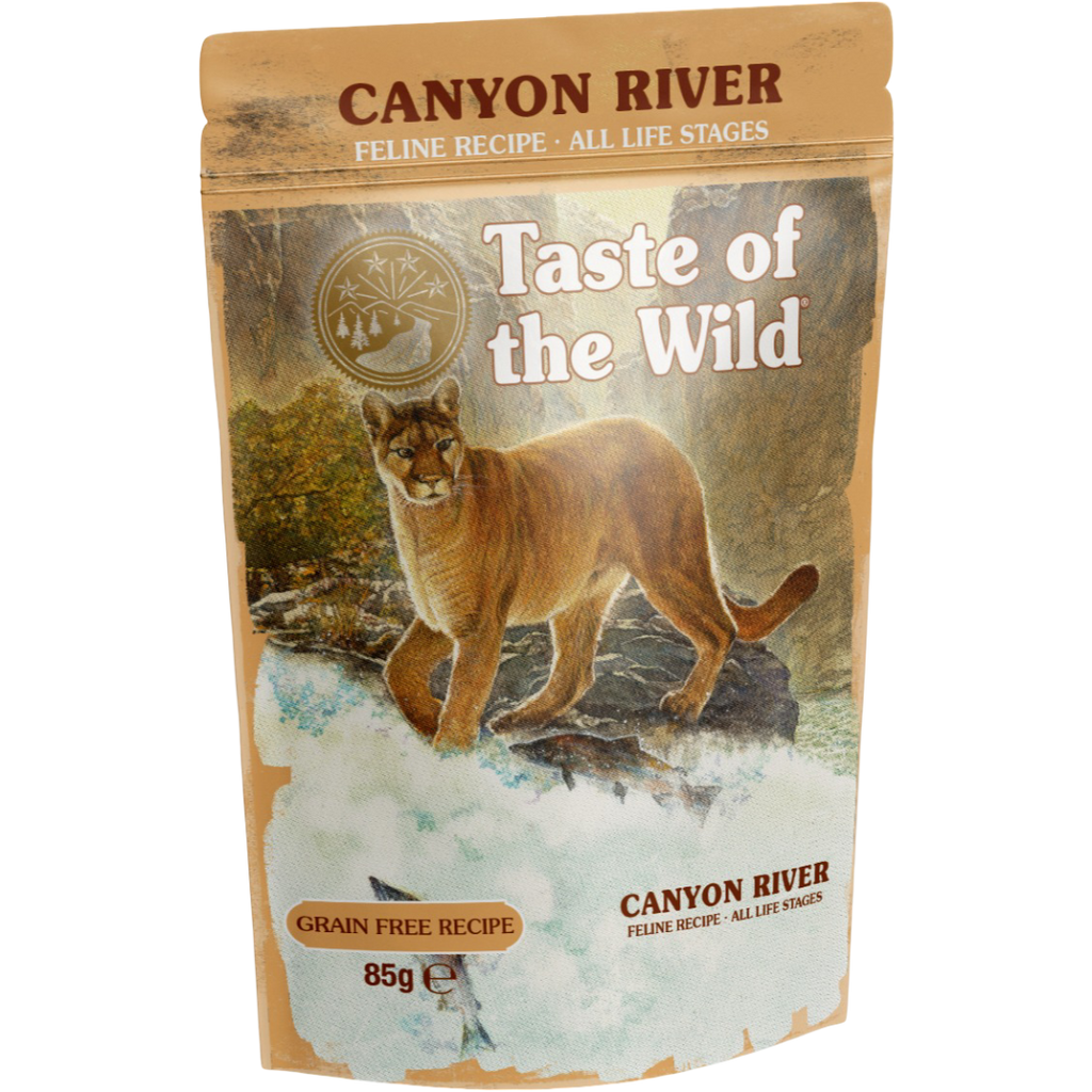 Taste of the Wild Canyon River Chunks in Gravy Wet Cat Food 85G x 12