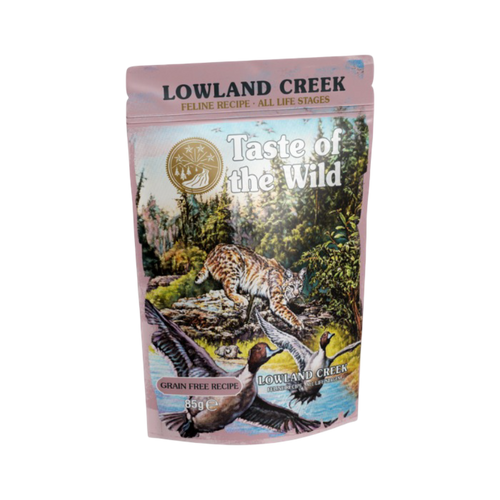 Taste of the Wild Lowland Creek Chunks in Gravy Wet Cat Food 85G x 12