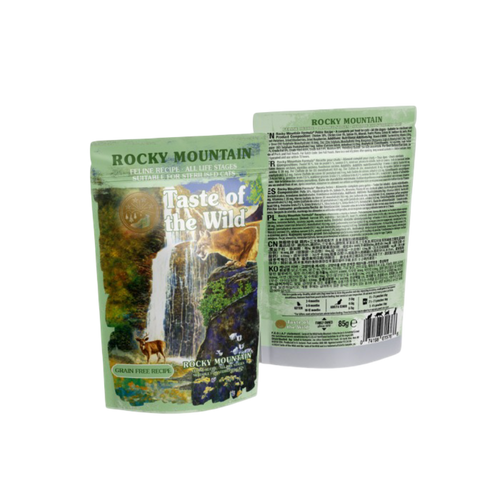 Taste of the Wild Rocky Mountain Chunks in Gravy Wet Cat Food 85G x 12