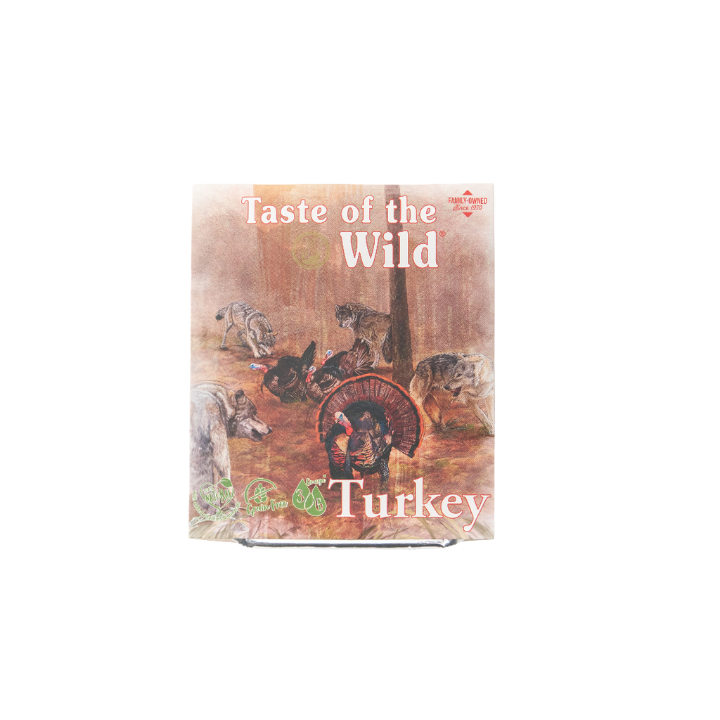Taste of the Wild Turkey & Duck with Fruit and Vegetables Adult Wet Dog Food 390G x 7