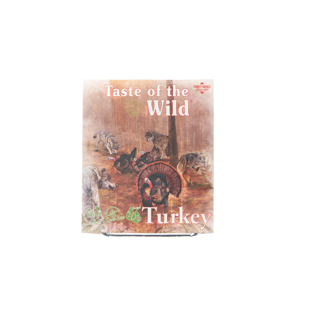 Taste of the Wild Turkey & Duck with Fruit and Vegetables Adult Wet Dog Food 390G x 7