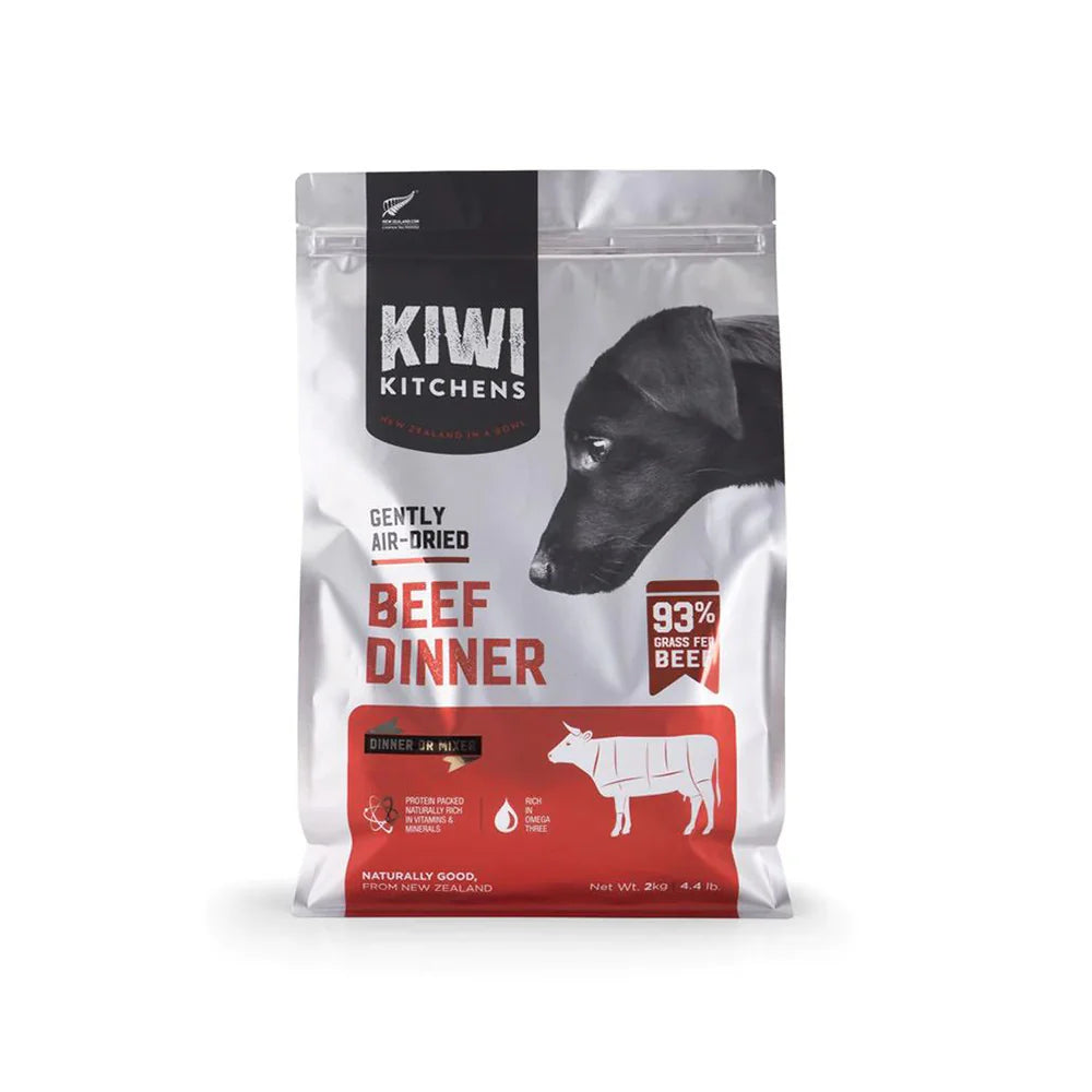 Kiwi Kitchens Air Dried Beef Dog Dinner