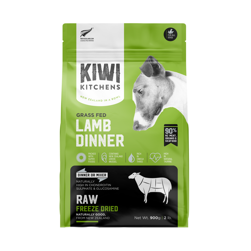 Kiwi Kitchens Freeze Dried Lamb Dinner Dog Food