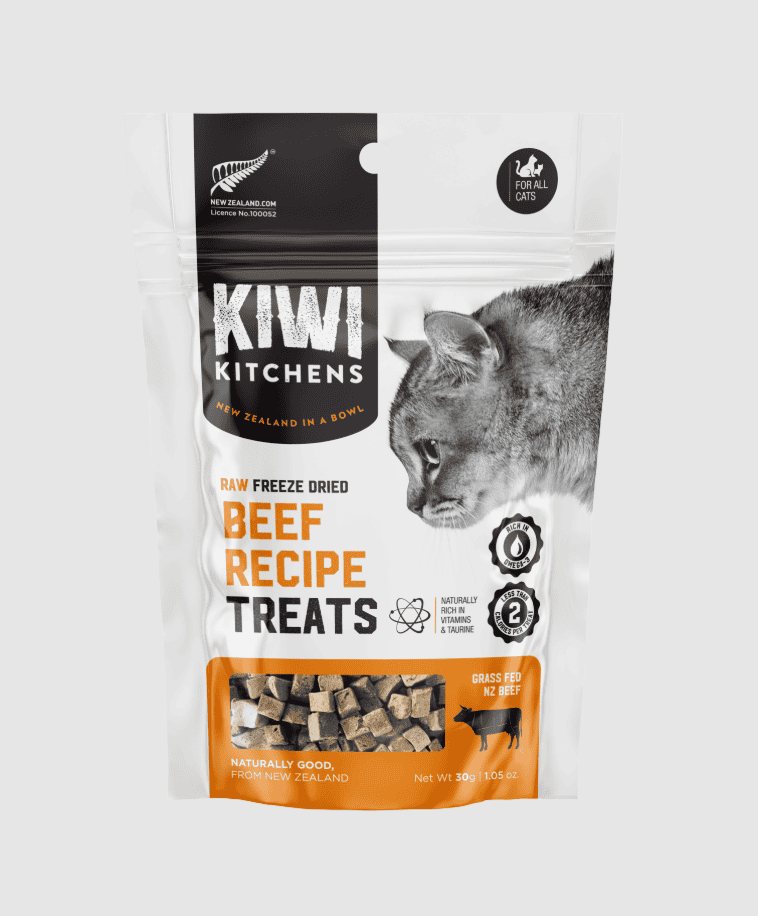 Kiwi Kitchens Freeze Dried Beef Cat Treat 30g