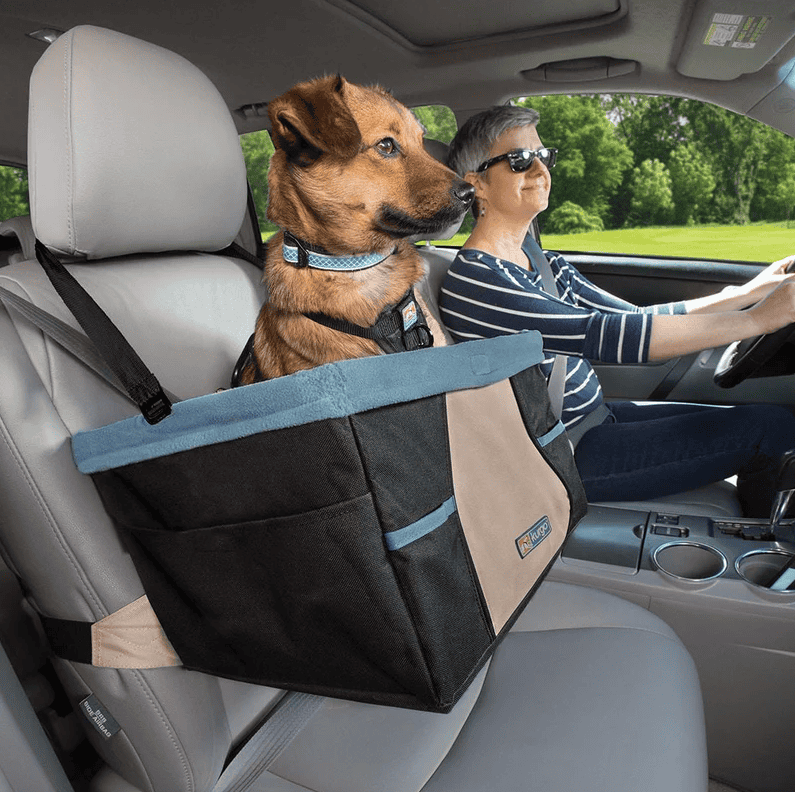 Kurgo Rover Booster Seat - Black/Hampton Sand
