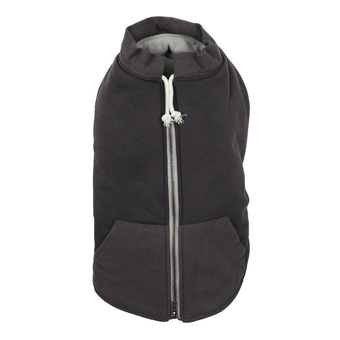 Kazoo Kick Back Dog Jacket Grey 27cm - XX Small